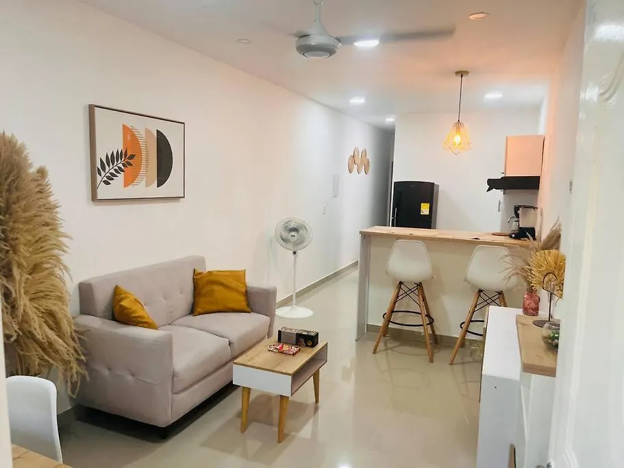 Apartamento Aparta Estudio Amoblado Clasico Santa Marta  Colômbia